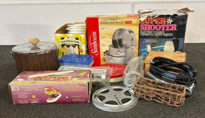 Miscellaneous Household Items Including Springform Pan Set, (1) Vintage Ice Bucket, And More