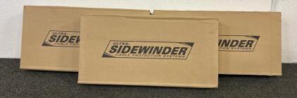 (3) Ultra Sidewinder Cable Protection Systems Medium 3FT System Black/Yellow