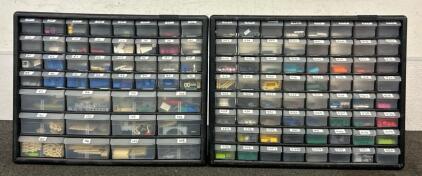 (2) Organizing Drawers Filled With Legos