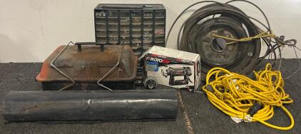 Steel Cable, Extention Cord, Hardware & Hardware Organizer, Grill & More