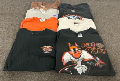 (8) Collectable Harley-Davidson Shirts