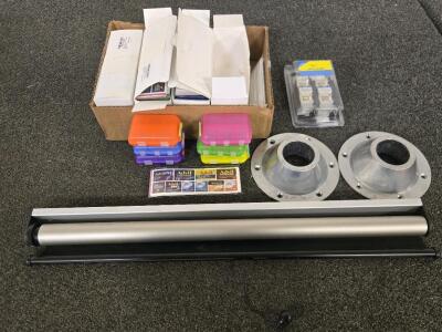 Rolling Blinds 26"Inch, (4) Boxes Of 6 Pack Pill Organizers, & More