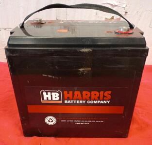 6v AGM Harris Battery 10"x10"x7"