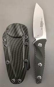 Microtech Fixed Blade Full Tang Knife With Hard Sheath