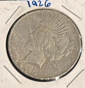 1926 Morgan Silver Dollar Coin