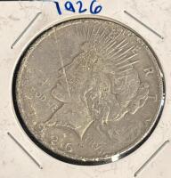 1926 Morgan Silver Dollar Coin