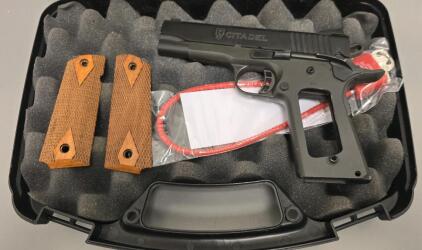 Citadel M1911 A1-MS .45 ACP, Serial: CIT064316, Black Finish