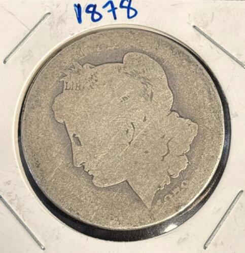 1878 Morgan Silver Dollar Coin