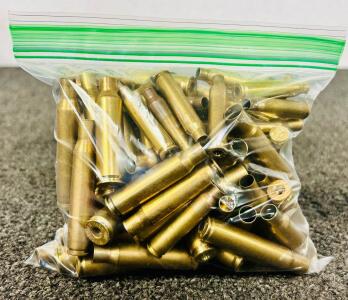 Bag Of Mixed Brass Includes: 6.5 Creedmoor, 308 Win, 30-06 SPRG, 270 Win, .223 REM, and 8mm