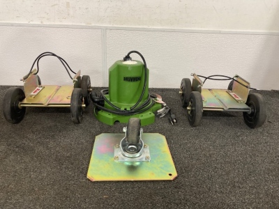 Utility Pump And Snowmobile Dollies