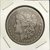 Morgan Silver Dollar Coins, 1896, 1887, 1882, U.S. Mint, George T. Morgan Design - 4