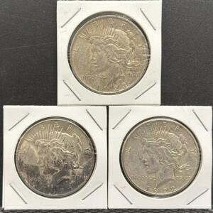 Peace Dollar Coins Minted 1922-1924 , Silver Composition, US Mint