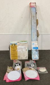 Track Lighting, Shower Supplies, & Wall Shields