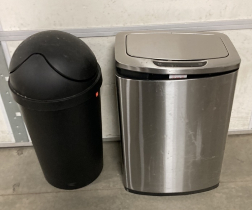 (2) Trash Bins