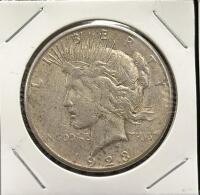 Peace Dollar Coins Dated Between 1921-1928 And 1934-1935, United States, Silver Composition - 3
