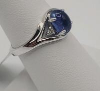 Silver Genuine Tanzanite Ring 1.77Ct - 3
