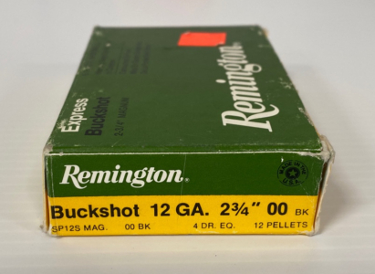 Box of Remington 12ga 00 Buck