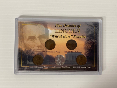 Five Decades of Lincoln “Wheat Ears” Pennies