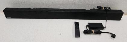 (1) Samsung HW-M550 Soundbar W/ Remote And Power Cord
