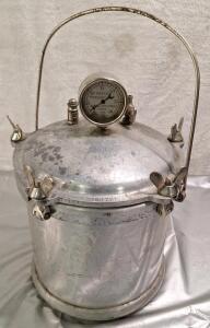 (1) Vintage Sechrist Pressure Cooker.