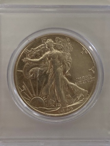 1943 Walking Liberty Half Dollar