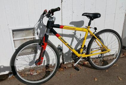 (1) 26" Royce Union Landslide Bike (Red, Black And Yellow)