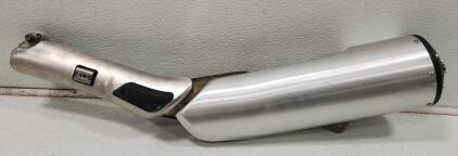(1) Suzuki DL 1000 X06G1X V-Strom Motorcycle Left Exhaust Pipe