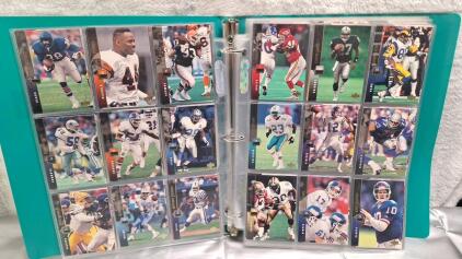 (1) Binder Of (330) 1994 Upper Deck Football Trading Cards