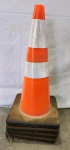 (4) Construction Traffic Cones