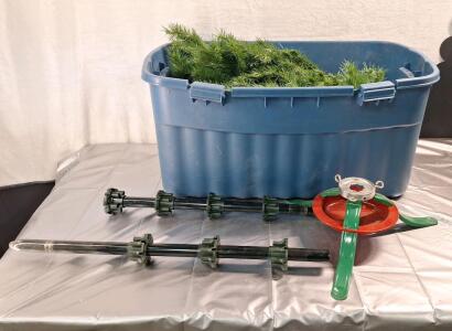 (1) Artificial Christmas Tree W/ Stand