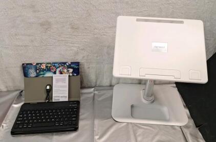 (1) Bluetooth Keyboard & (1) Tablet / Laptop Stand