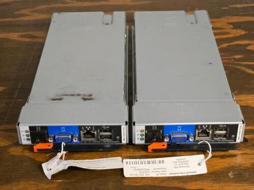 (2) IBM 25R5778 Advanced Management Module for IBM Bladecenter