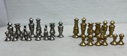 Metal Chess Pieces/+$300 Value (Please read description)