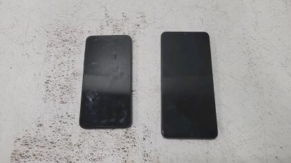 (1) Samsung Galaxy A12 (1) LG Stylo 4