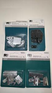 (2) Four Pack Of Sliding Window Locks (1) Vinyl Window Lock (1) Weather Seal Sash Lock