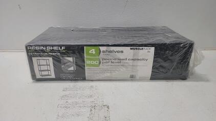 (1) 36"x18"x56" 4 Level Shelf