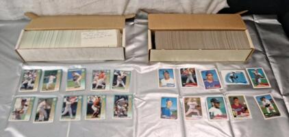 (2) Boxes Of Assorted Baseball Trading Cards