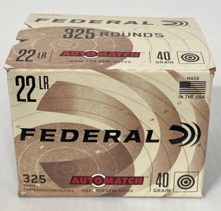 Box of Federal .22 LR 40 Gr.
