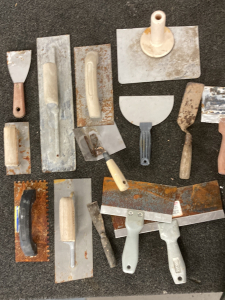 Assorted Finishing Tools