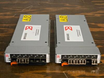 (2) Brocade 8G SAN Switch Module for IBM Bladecenter