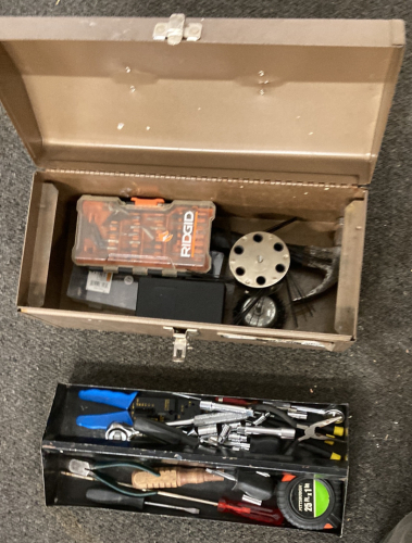 Tool Box with Assorted Tools