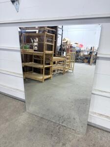 (1) Frameless Mirror - 40&rdquo;x30&rdquo;