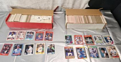 (2) Boxes Of Assorted Baseball Trading Cards
