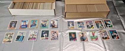 (2) Boxes Of Assorted Baseball Trading Cards