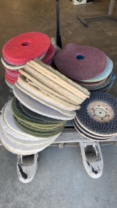 Assorted Floor Buffer Pads