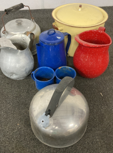 Pitchers, Kettles, and Stock Pot