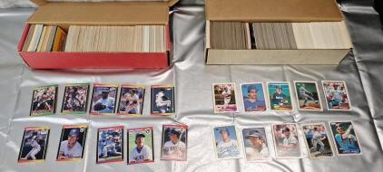 (2) Boxes Of Assorted Baseball Trading Cards