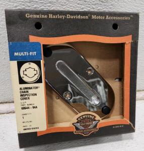 (1) Harley-Davidson Aluminator Chain Inspection Cover 60644-94A