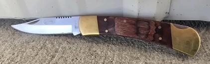 VINTAGE 1972-86 BUCK 110 Folding Knife /+160 Value