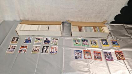 (2) Boxes Of Assorted Baseball Trading Cards